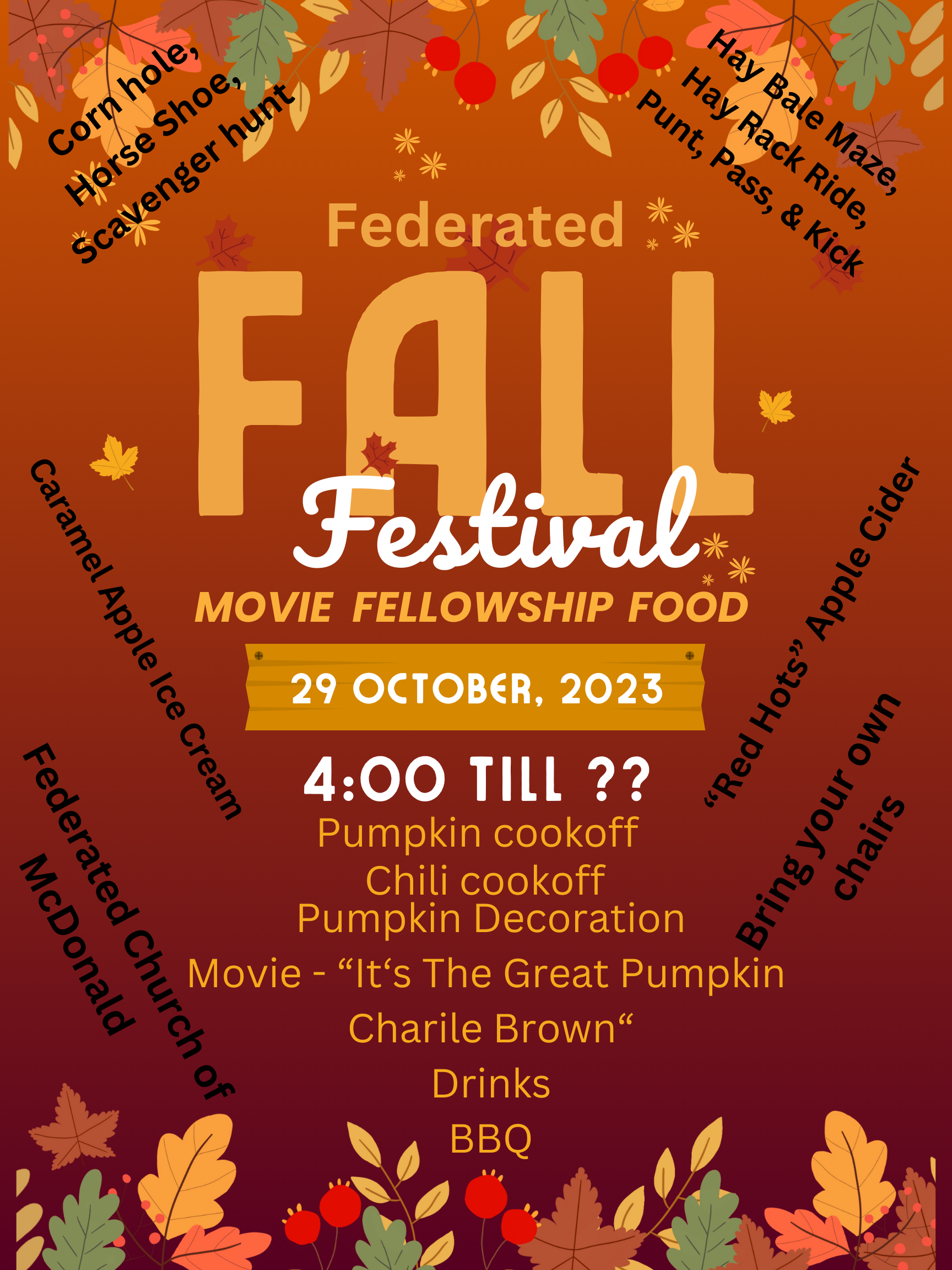 McDonald Fall Festival – The City of St. Francis